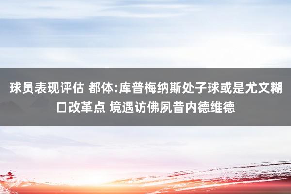 球员表现评估 都体:库普梅纳斯处子球或是尤文糊口改革点 境遇访佛夙昔内德维德